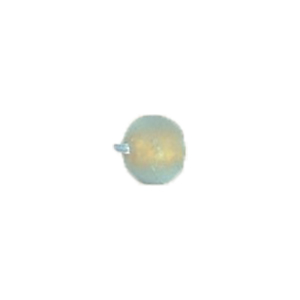 Gold foiled Glass Cabochons frosted 16877