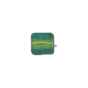 Silver foiled Glass Cabochons frosted 16943