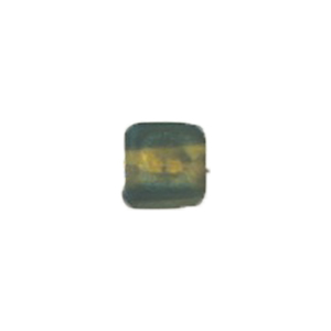 Silver foiled Glass Cabochons frosted 16948