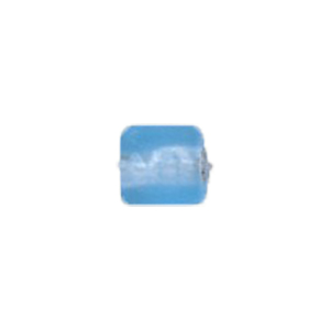Silver foiled Glass Cabochons frosted 16956