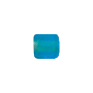 Silver foiled Glass Cabochons frosted 16961
